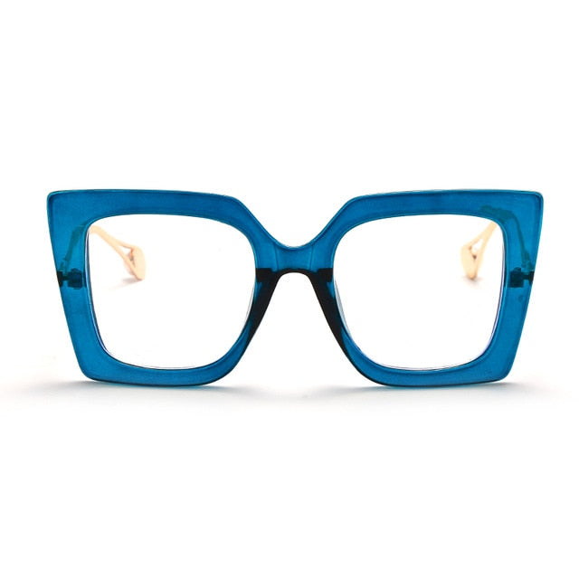 Cat Flair -  Oversized Computer/Blue light glasses